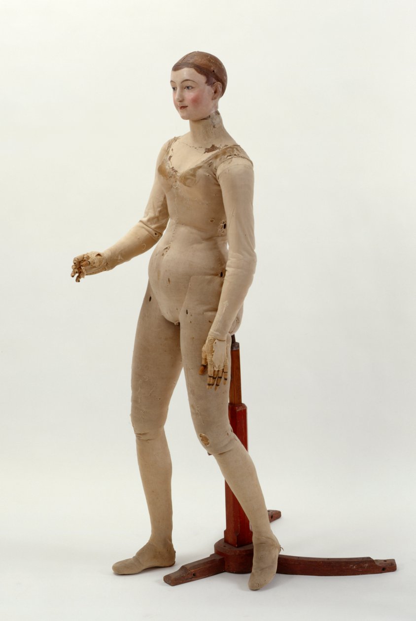 Manöken, 1817 (fa, fém, textil és papírmasé) (lásd még: 312162-312164) alkotó: Huot