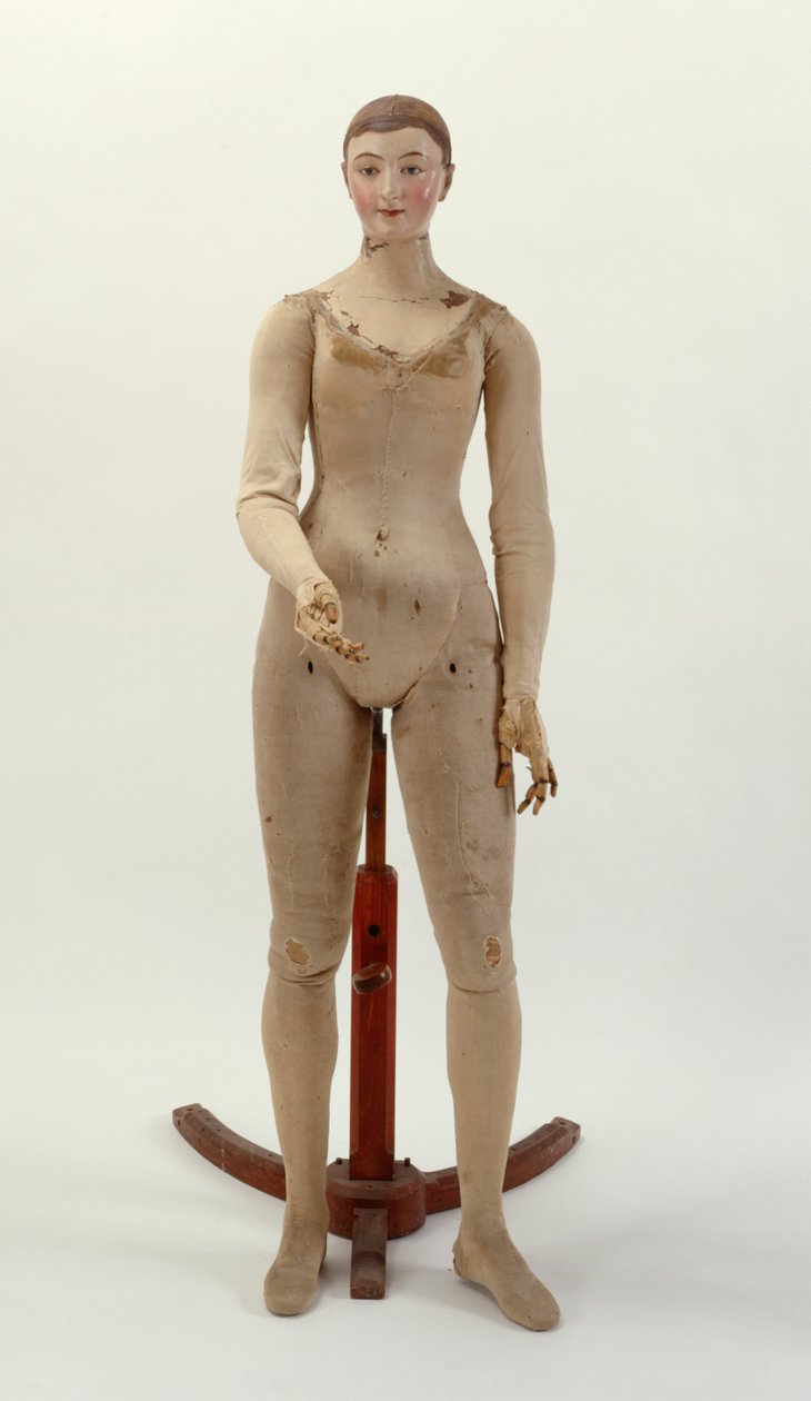 Manöken, 1817 (fa, fém, textil és papírmasé) (lásd még: 312163 és 312164) alkotó: Huot