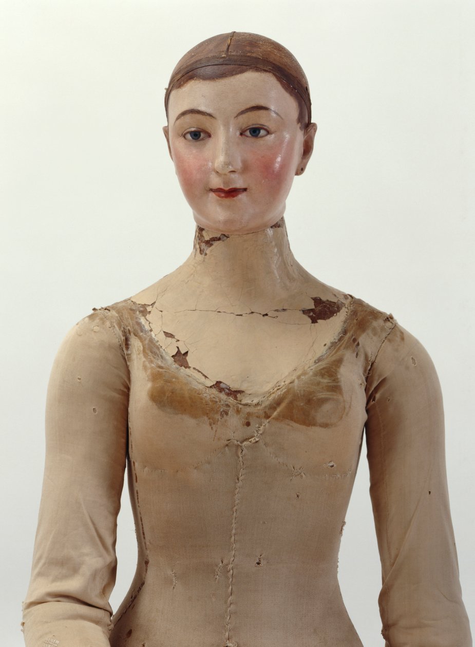 Manöken, 1817 (fa, fém, textil és papírmasé) (lásd még: 312162-312163) alkotó: Huot