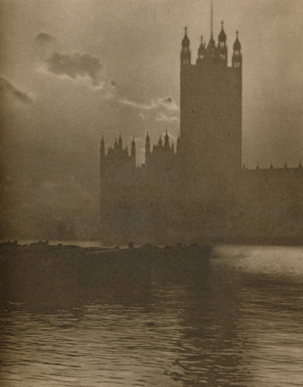 „A kőszentély, amely lefedi London parlamenti dobogó szívét”, 1935. alkotó: Huson