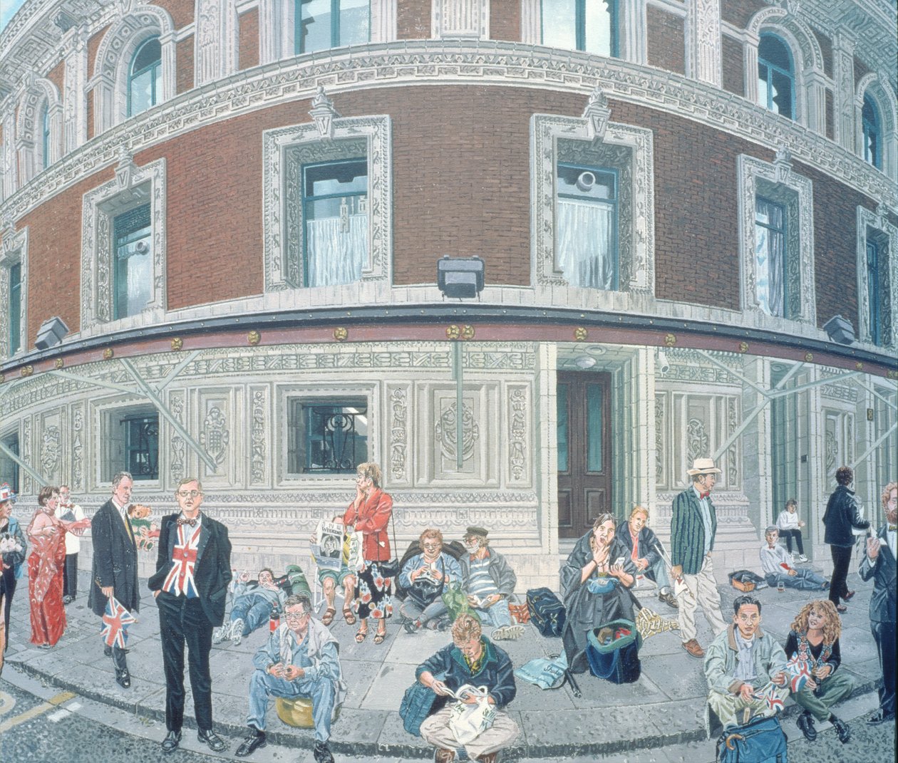 Sétálók az utolsó éjszakában, Royal Albert Hall, részlet alkotó: Huw S. Parsons