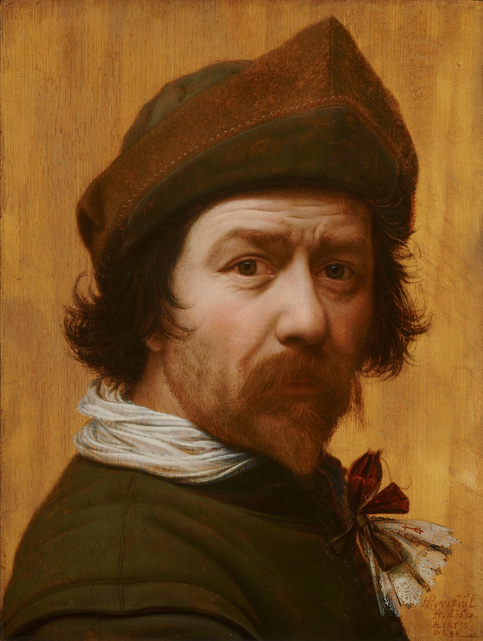 Önarckép, 1638. alkotó: Huygh Pietersz. Voskuyl