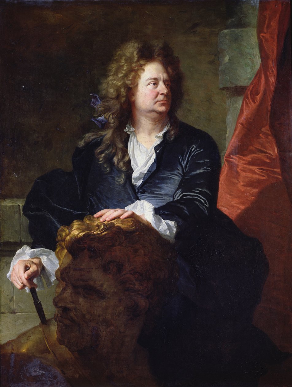 Martin van den Bogaert (1640-94), Desjardins néven ismert, 1692 alkotó: Hyacinthe Francois Rigaud