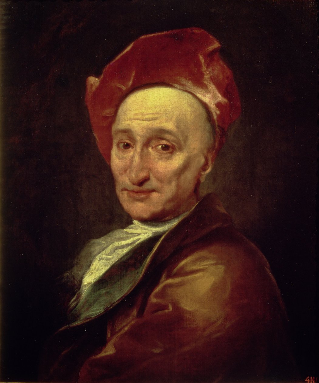 Bernard Le Bovier, sieur de Fontenelle (1657-1757) portréja alkotó: Hyacinthe Francois Rigaud