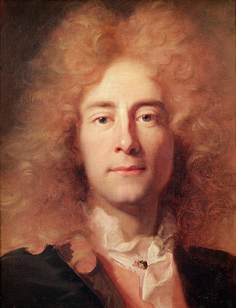 Egy ismeretlen férfi portréja alkotó: Hyacinthe Francois Rigaud