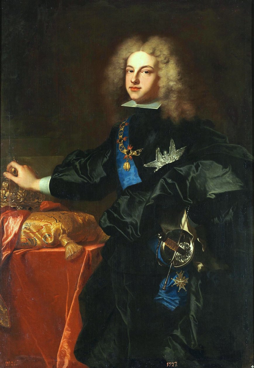 Felipe V. spanyol alkotó: Hyacinthe Francois Rigaud
