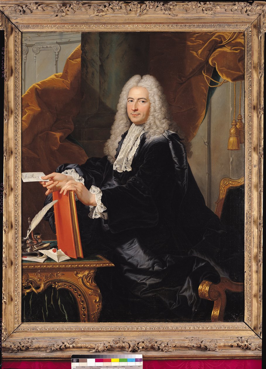 Philibert Orry (1689-1747) portréja alkotó: Hyacinthe Francois Rigaud