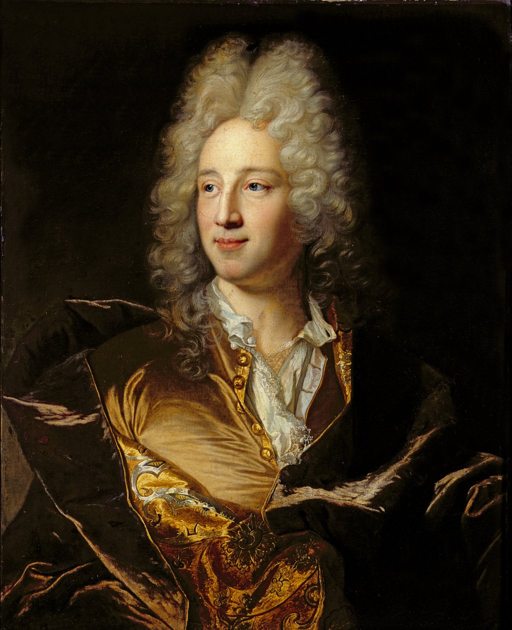Portré feltehetően Louis-Alexandre de Bourbon (1678-1737) Damville herceg alkotó: Hyacinthe Francois Rigaud