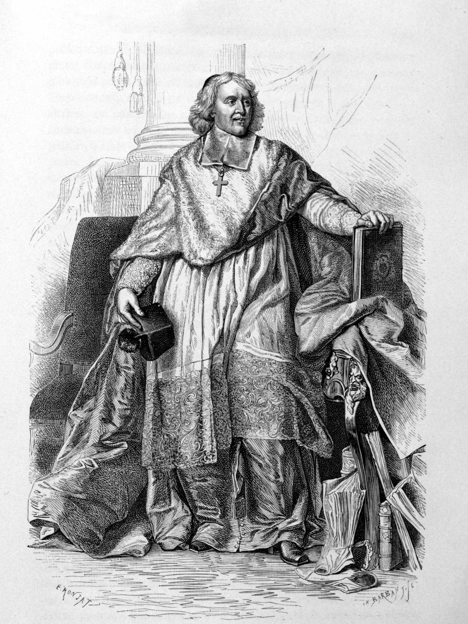 Jacques-Benigne (Jacques Benigne) Bossuet, meaux-i püspök vésett portréja Hyacinthe Rigaud (Musée du Louvre) után - Guizot „Histoire de France” című művében alkotó: Hyacinthe (after) Rigaud
