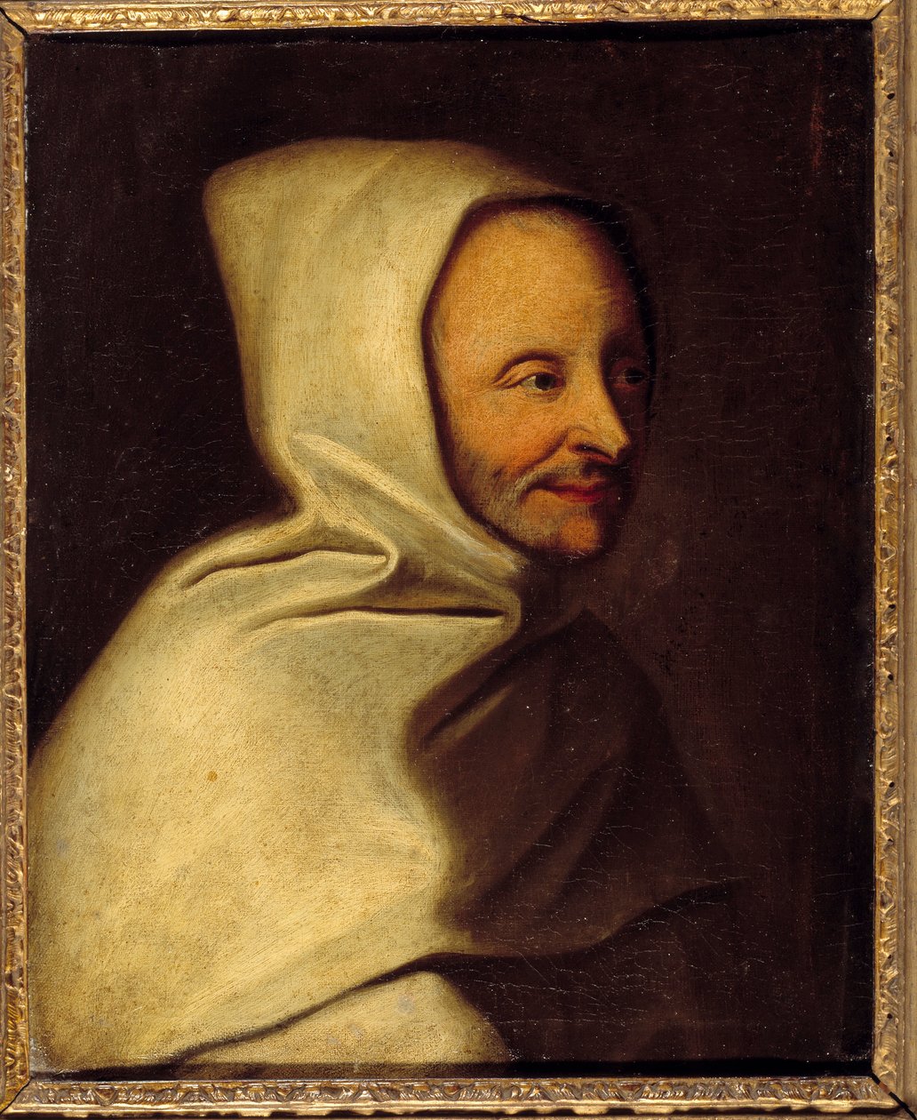 Bouthiller de Rance Armand portréja, a trappei apát (1626-1700), a Trappisták Rendjének alapítója, Hyacinthe Rigaud festménye (1659-1743) 17. század V. 0,4x0,32 m Chantilly, Musee Conde alkotó: Hyacinthe (after) Rigaud