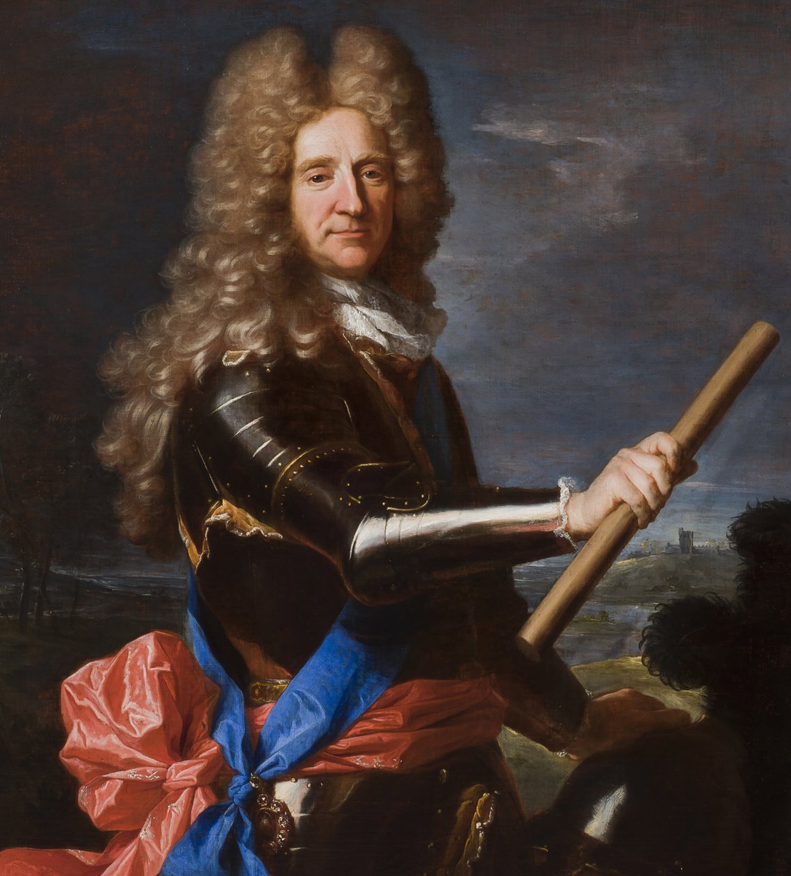 Hans Willem Bentinck, Portland 1. grófja portréjának részlete, 1699 alkotó: Hyacinthe Francois Rigaud