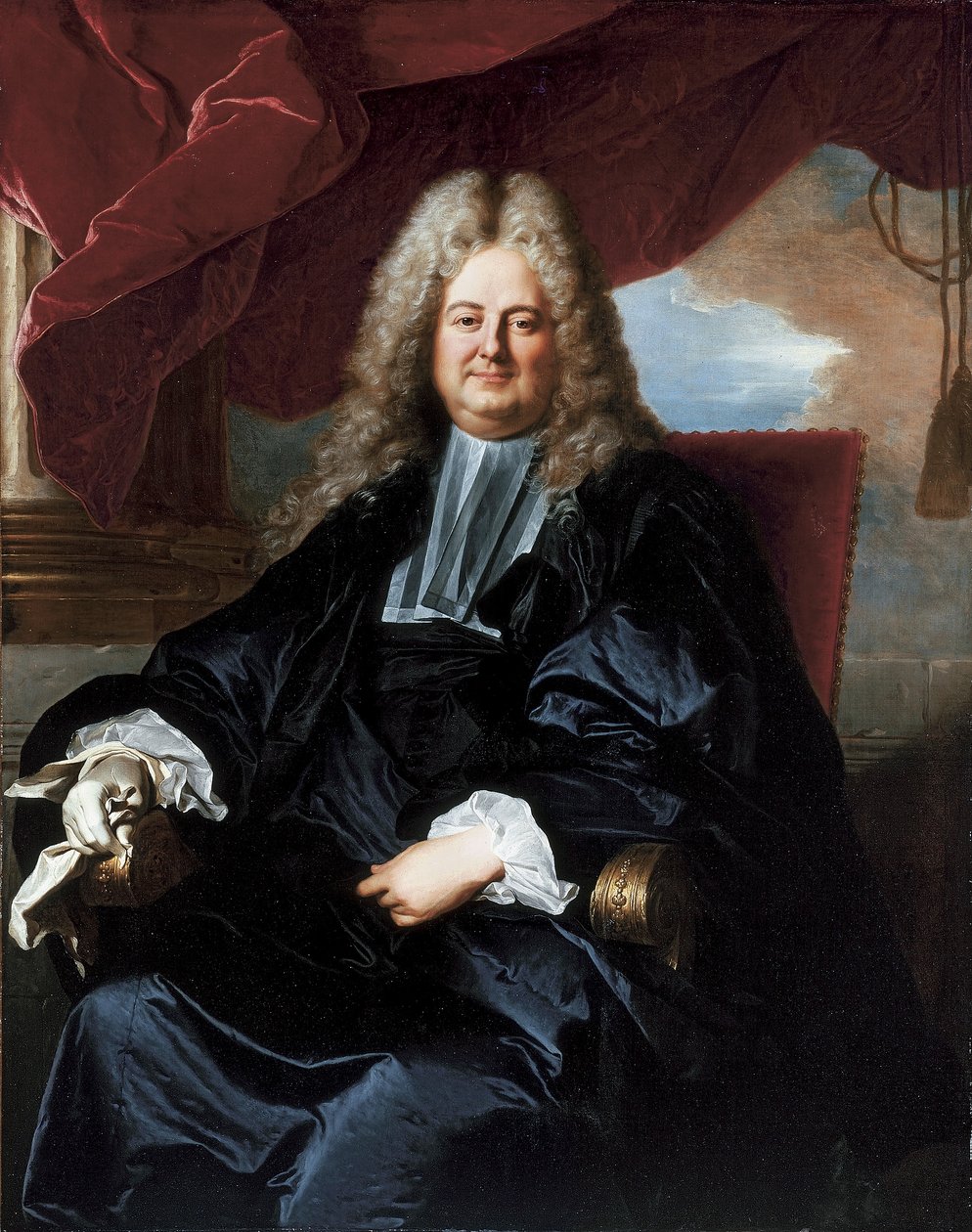 Barthélémy Jean-Claude Pupil portréja alkotó: Hyacinthe Francois Rigaud