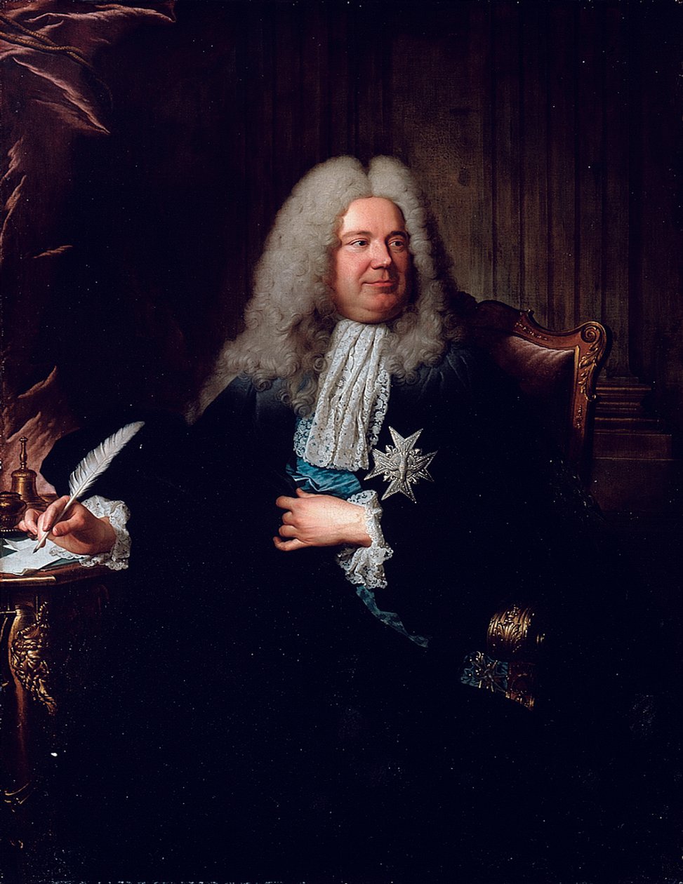 Charles-Gaspard Dodun, d"Herbault márki portréja alkotó: Hyacinthe Francois Rigaud
