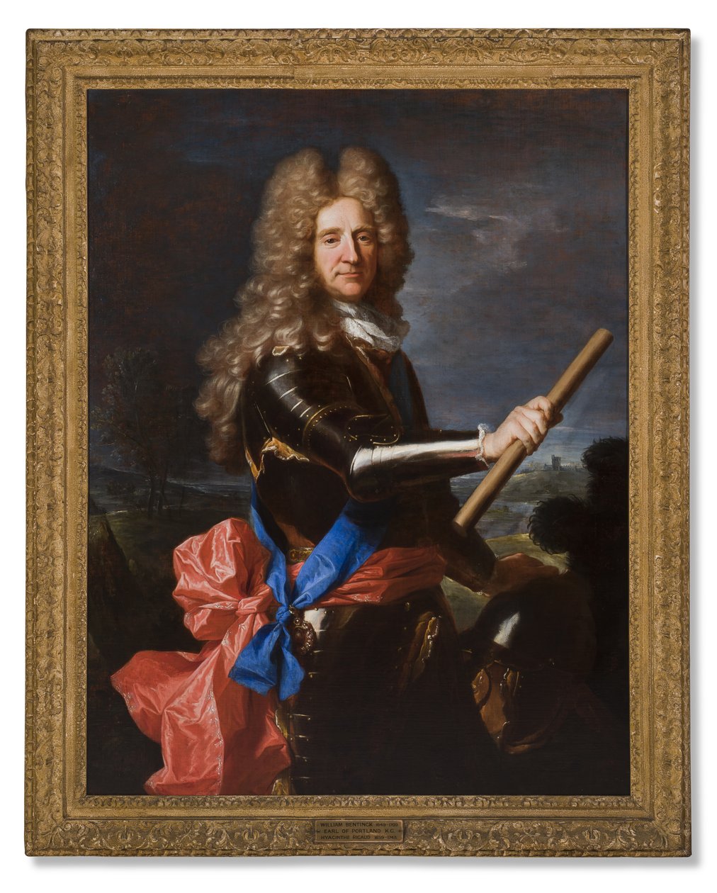 Hans Willem Bentinck, Portland 1. grófjának portréja, 1699 alkotó: Hyacinthe Francois Rigaud