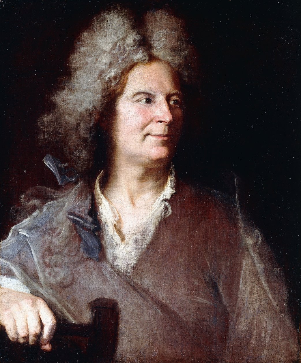 Egy szobrász portréja, Robert Le Lorrainnek mondják alkotó: Hyacinthe Francois Rigaud