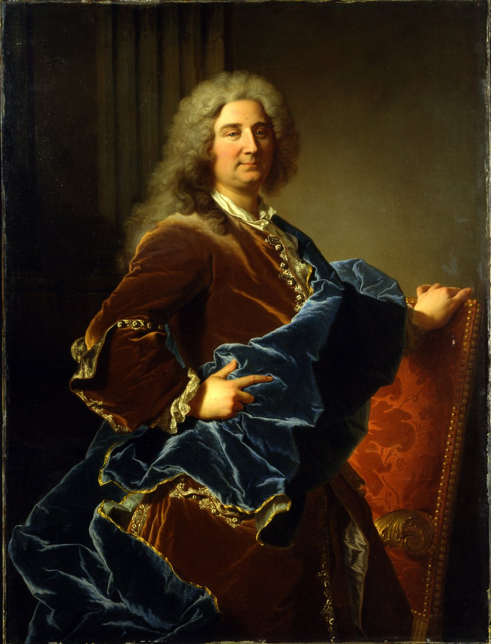 Jean-Octave de Villars márki portréja alkotó: Hyacinthe Francois Rigaud