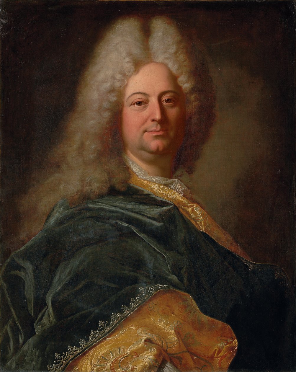 De la Mesangere márki portréja alkotó: Hyacinthe Francois Rigaud