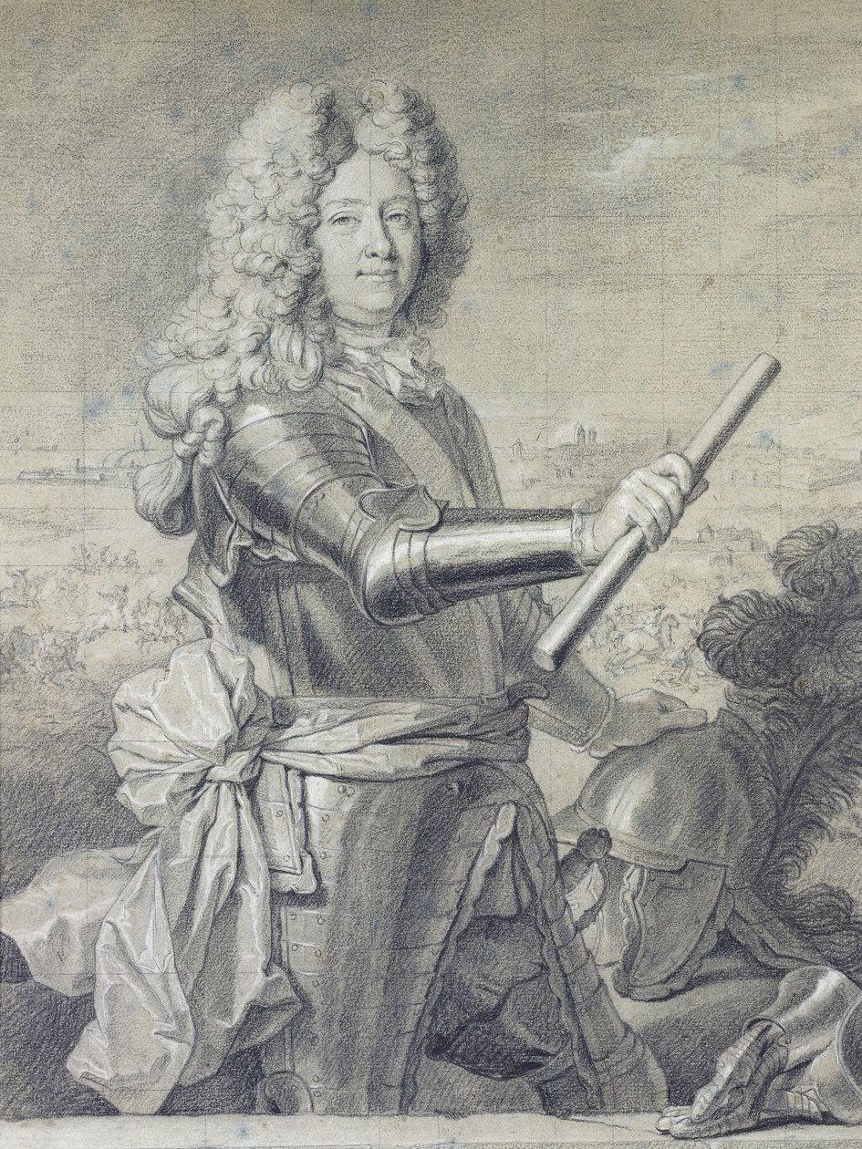 Stanislas Leczinski feltételezett portréja alkotó: Hyacinthe Francois Rigaud
