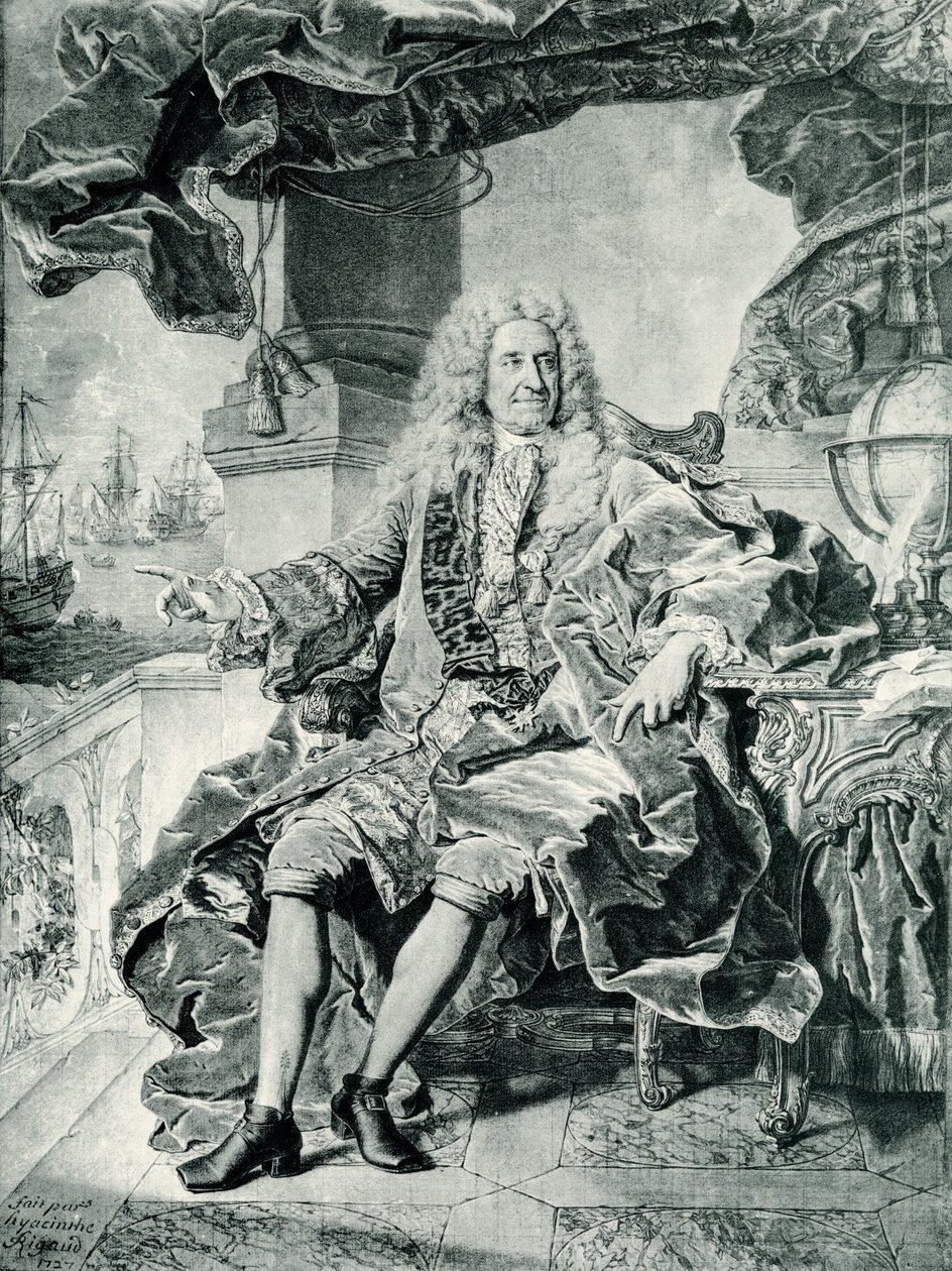 Samuel Bernard alkotó: Hyacinthe Francois Rigaud