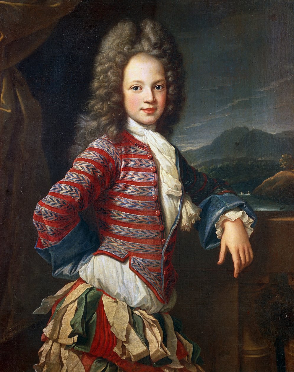 Skót herceg, Hyacinthe Rigaud (1659 - 1743), festészet alkotó: Hyacinthe Francois Rigaud