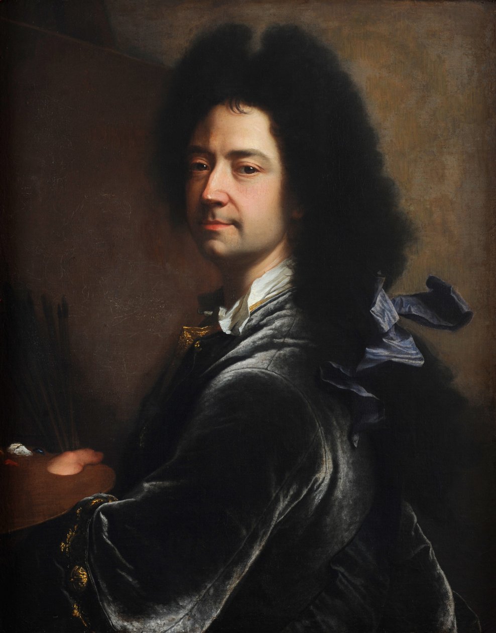 Önarckép, 1727. alkotó: Hyacinthe Francois Rigaud