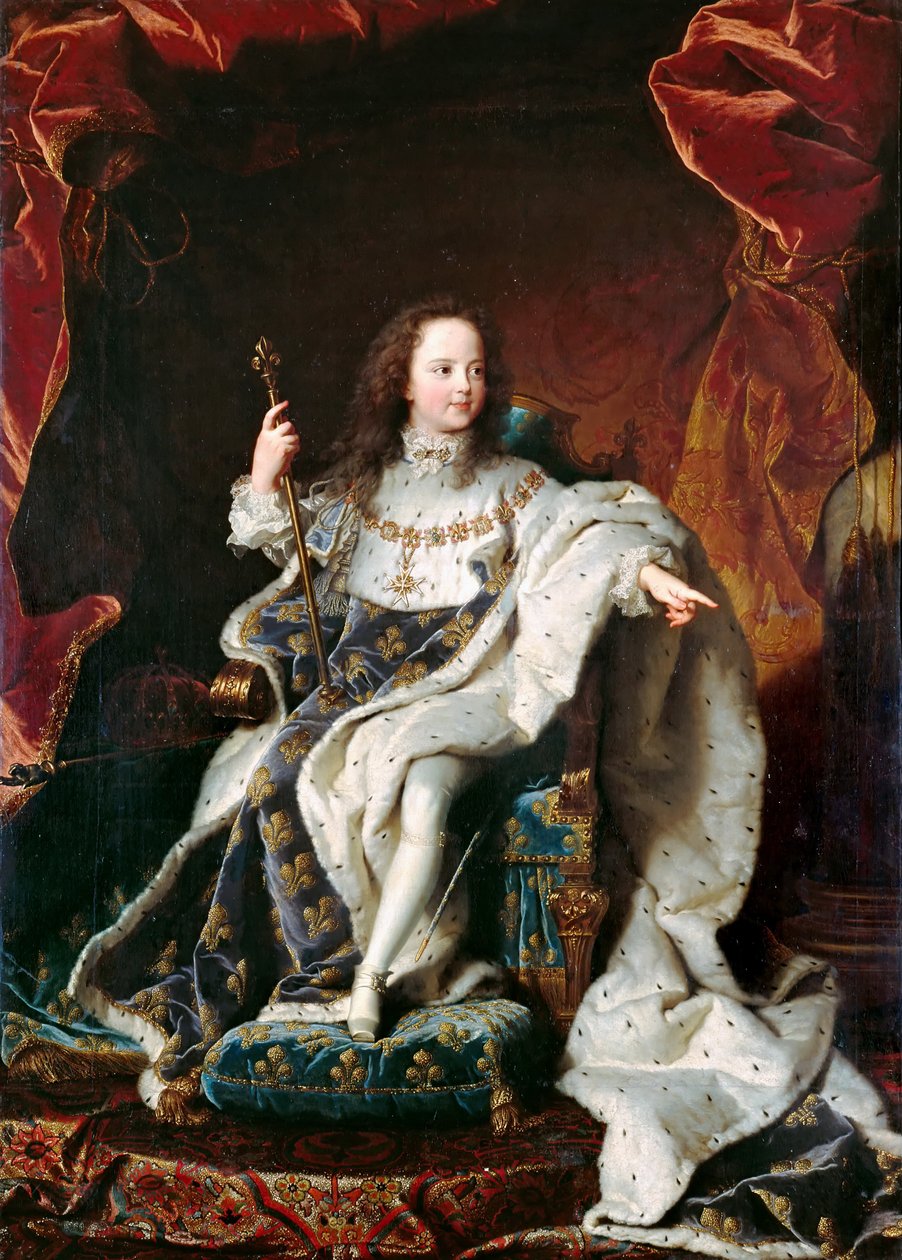 XIV. Lajos francia király 1638-1715 alkotó: Hyacinthe François Honoré Rigaud