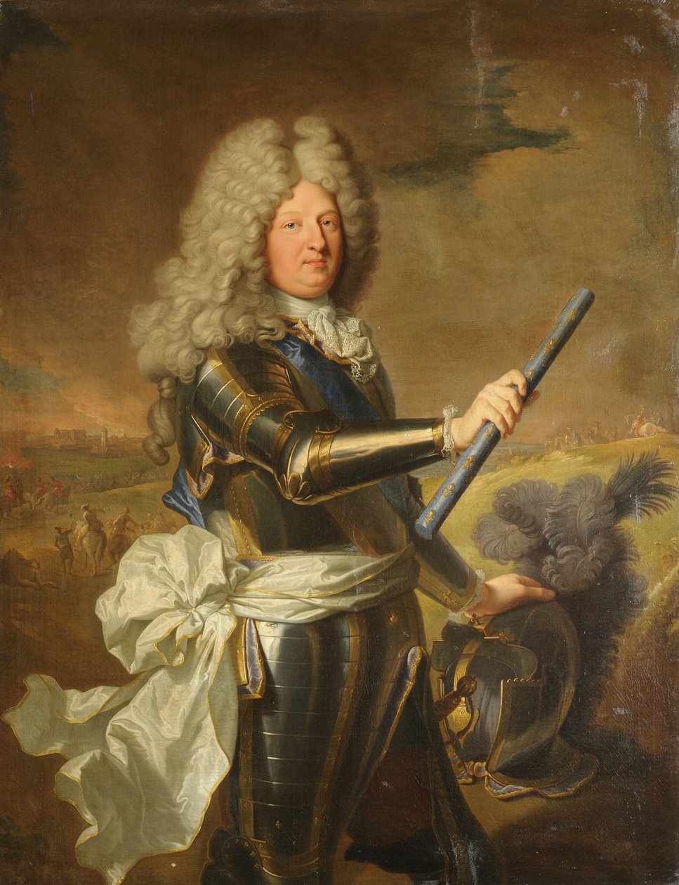 Louis de France, Dauphin 1661-1711, Grand Dauphin néven ismert, 1688 alkotó: Hyacinthe François Honoré Rigaud