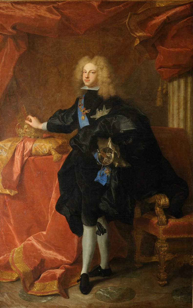 V. Fülöp, Spanyolország királya 1683-1746, 1701 alkotó: Hyacinthe François Honoré Rigaud