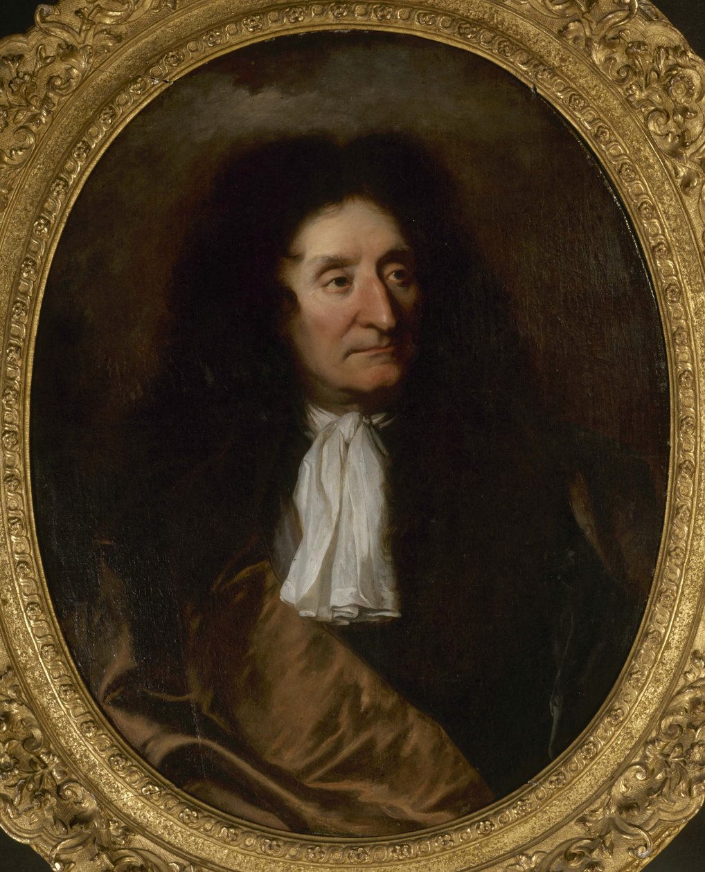 Jean de La Fontaine portréja 1621-1695, c. 1680. alkotó: Hyacinthe François Honoré Rigaud