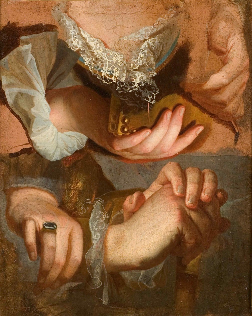 Studies of Hands, kb. 1715-1723. alkotó: Hyacinthe François Honoré Rigaud