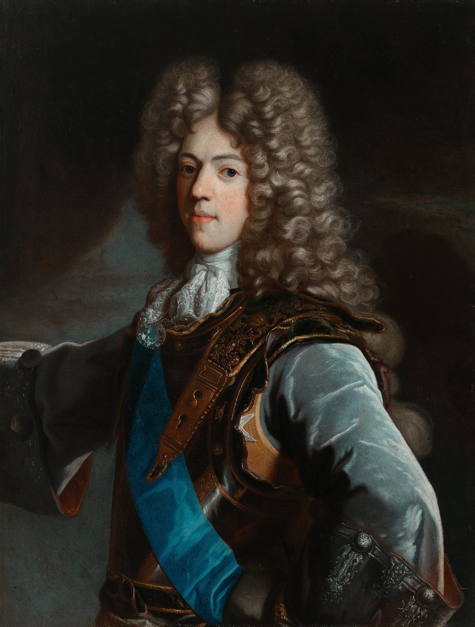 Konstanty Wladyslaw Sobieski portréja 1680-1726 alkotó: Hyacinthe François Honoré Rigaud Circle of