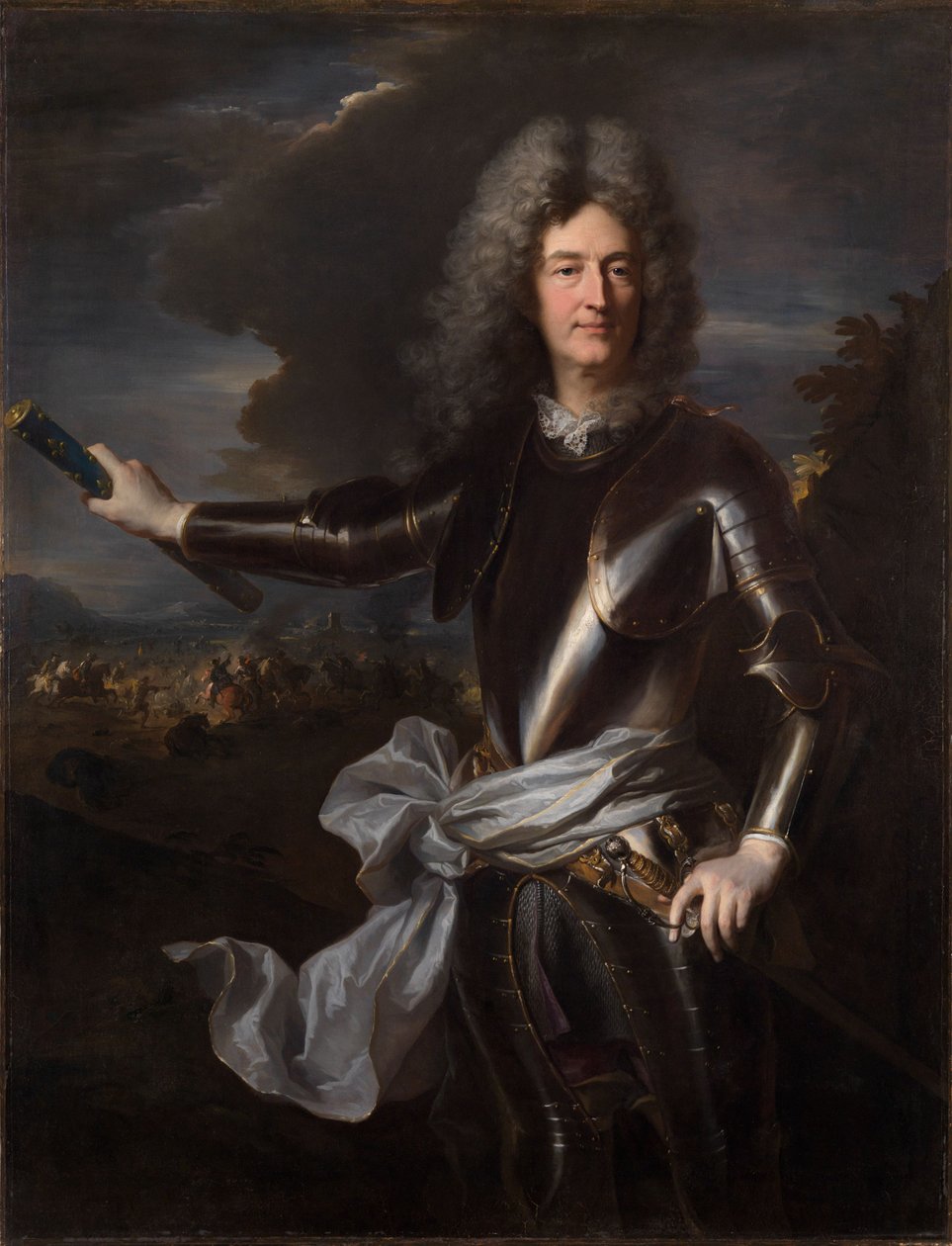 Charles-Auguste de Matignon marsall portréja alkotó: Hyacinthe Rigaud