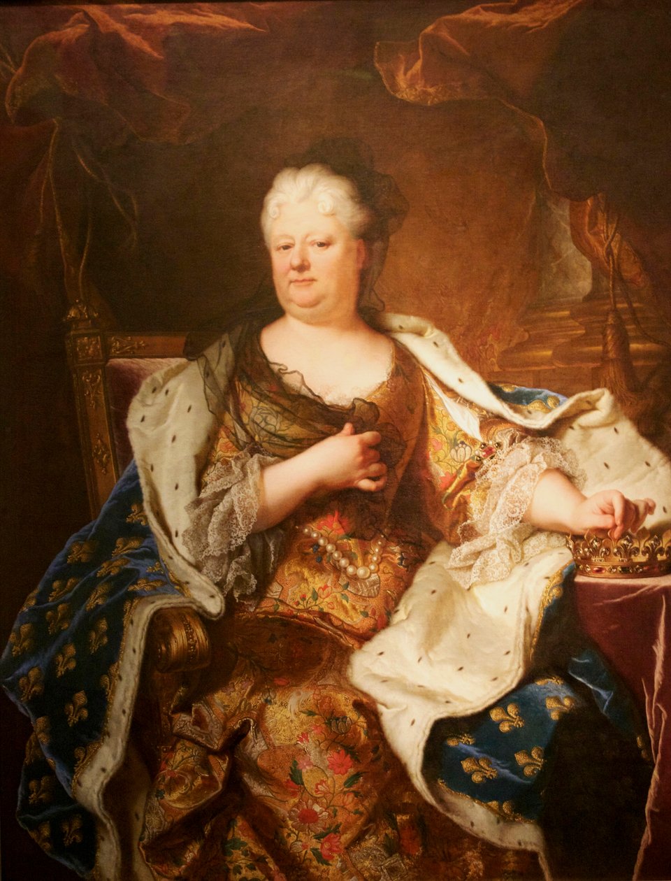 Charlotte Erzsébet, pfalzi hercegnő alkotó: Hyacinthe Rigaud