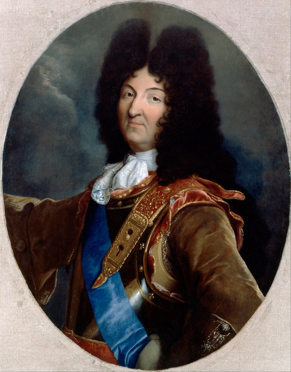 XIV. Lajos alkotó: Hyacinthe Rigaud