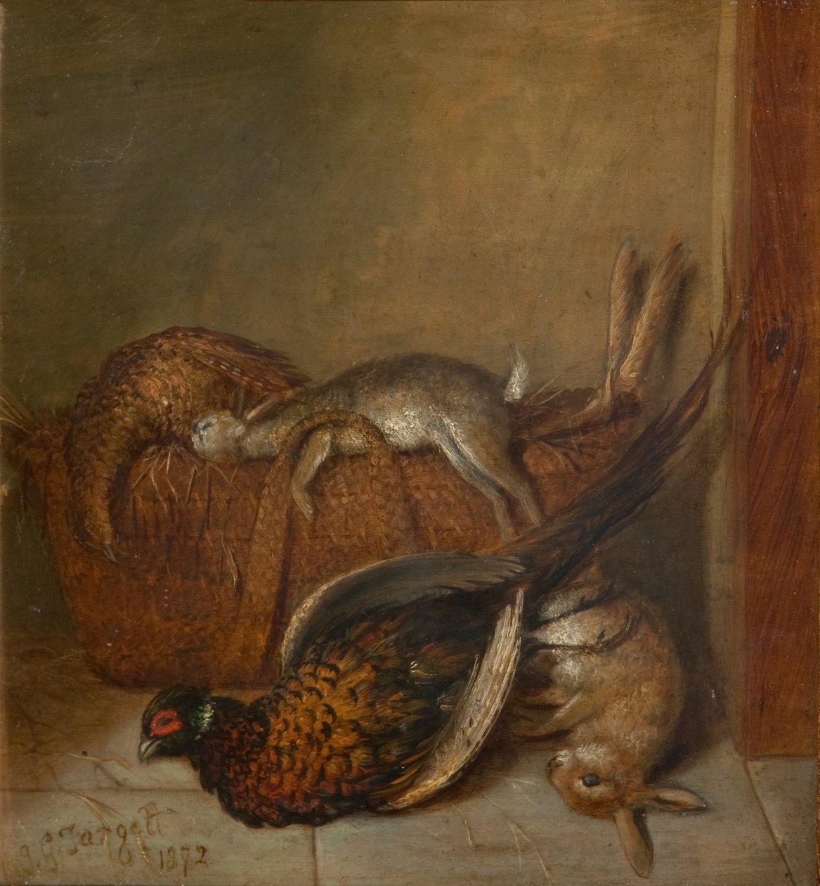 Csendélet, 1872 alkotó: I. G. Tarquett