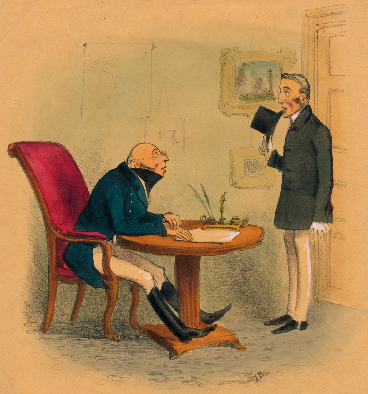 „Vegyél olyannak, amilyen vagyok”, 1834. alkotó: IB Brookes