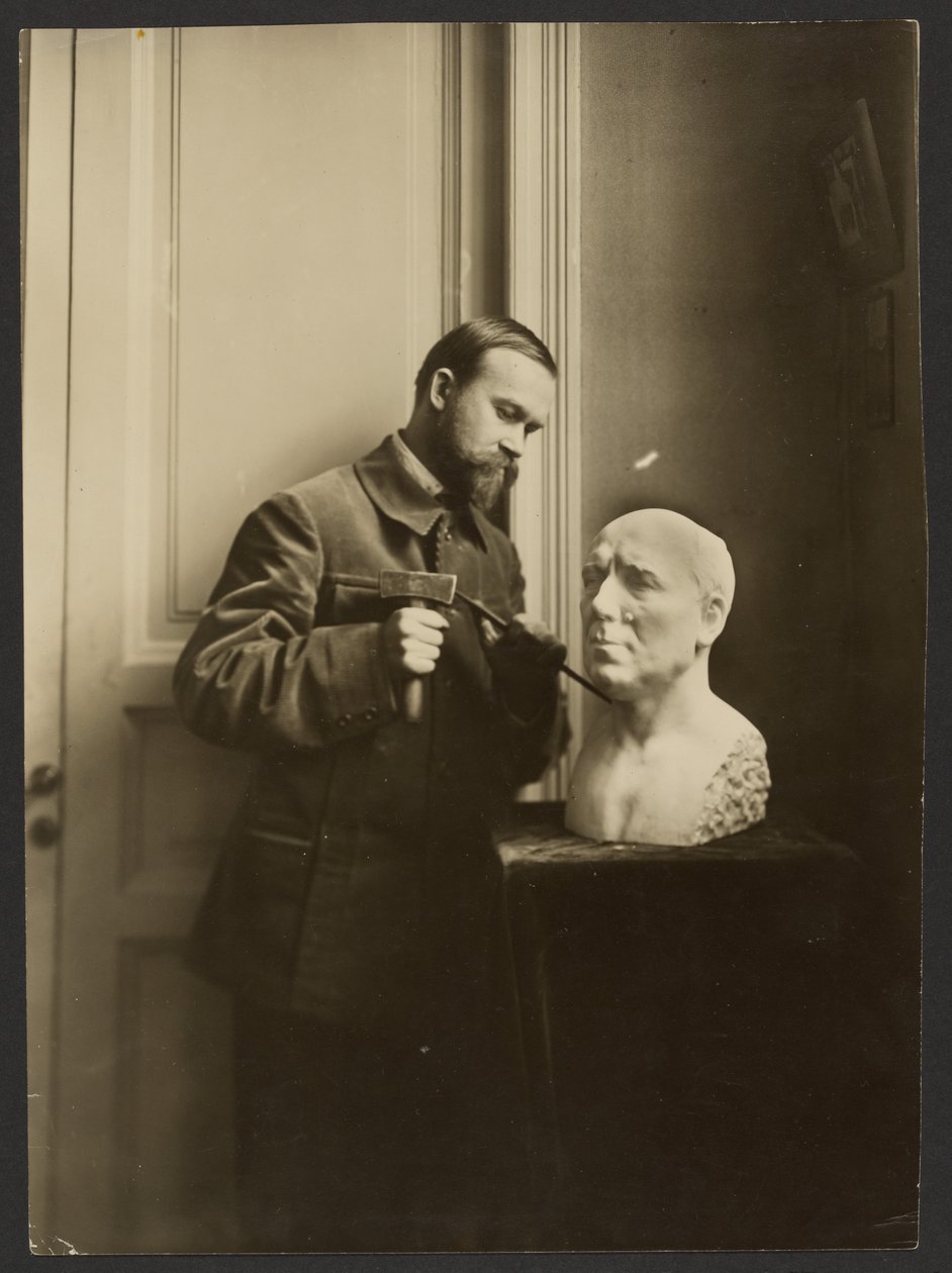Boris Kustodiev (szobrász) alkotó: Iakob Vladimirovich Shteinberg