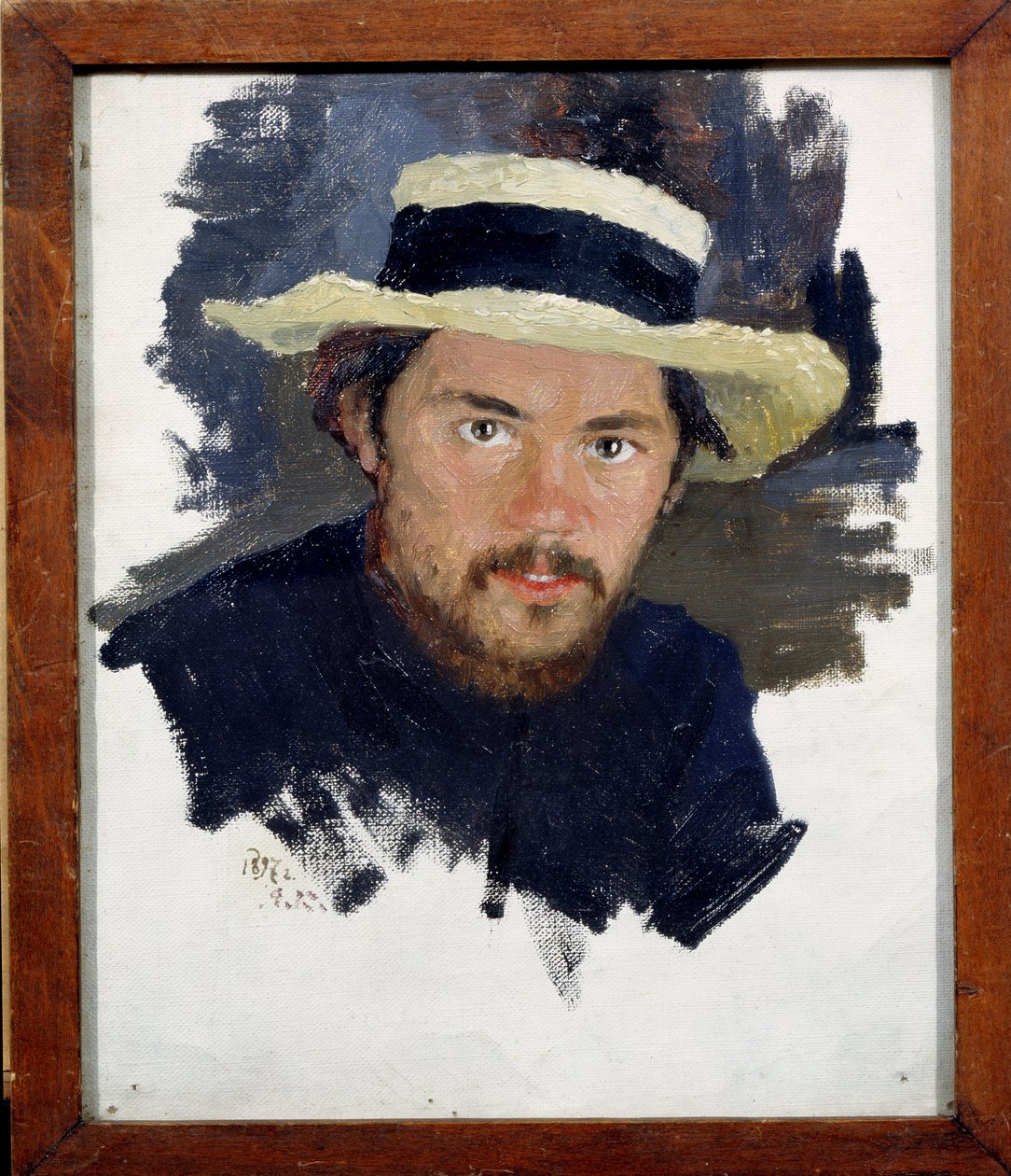 Önarckép (Önarckép). Jakov Jakovlevich Kalinichenko (1869-1938) festménye, olaj, vászon alkotó: Iakov Kalinichenko