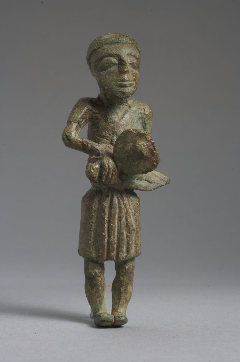 Harcos szobor (bronz) alkotó: Iberian