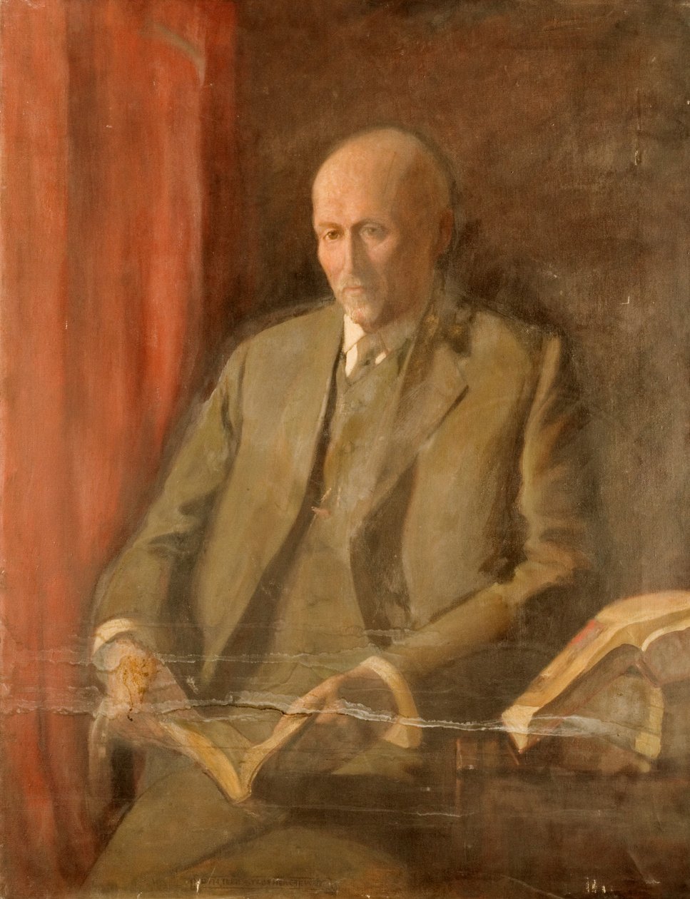 Egy férfi portréja (olaj, vászon) alkotó: Ida Lillie Strother Stewart