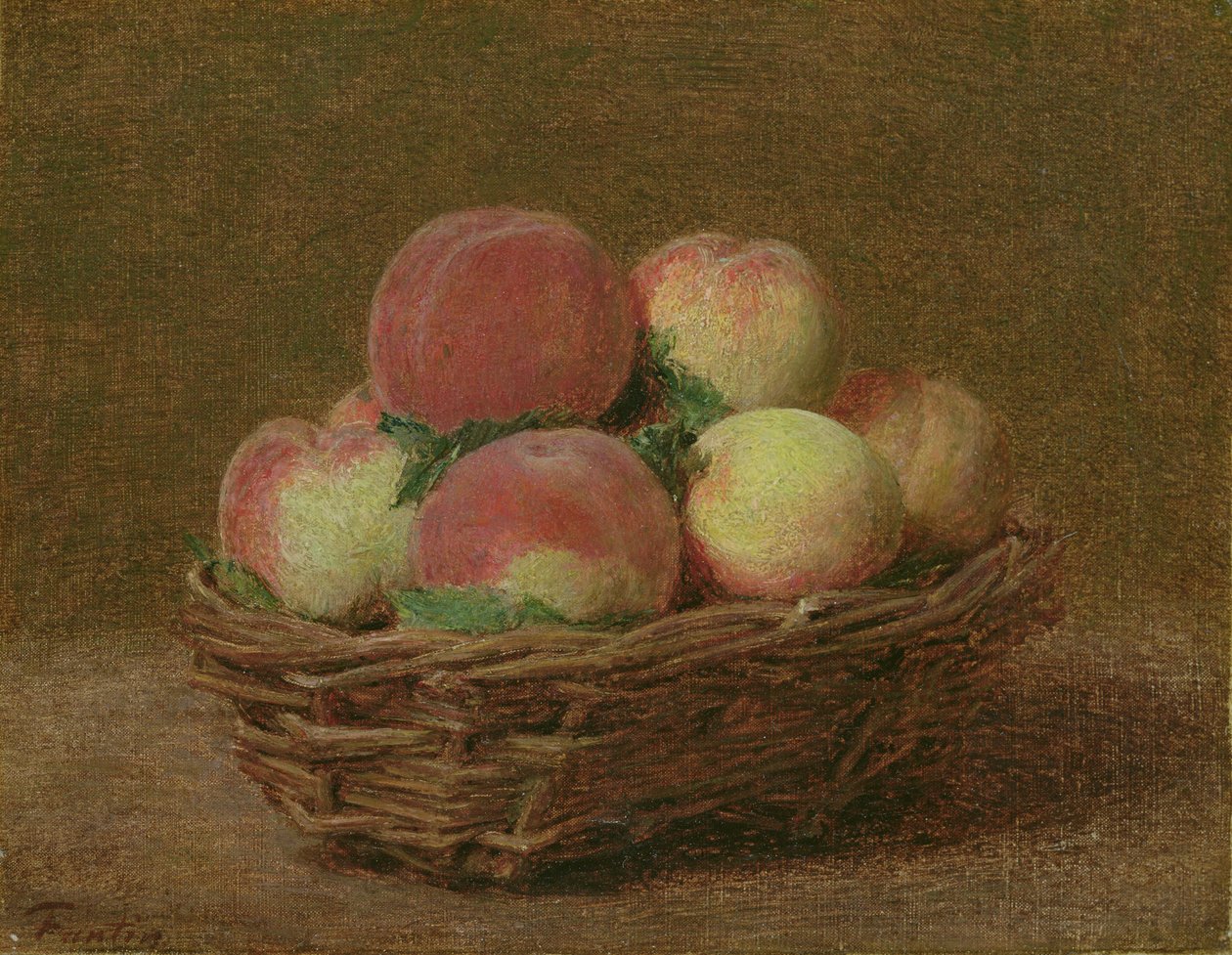 Őszibarack, 1894 alkotó: Ignace Henri Jean Fantin Latour