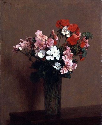 Muskátlik alkotó: Ignace Henri Jean Fantin Latour