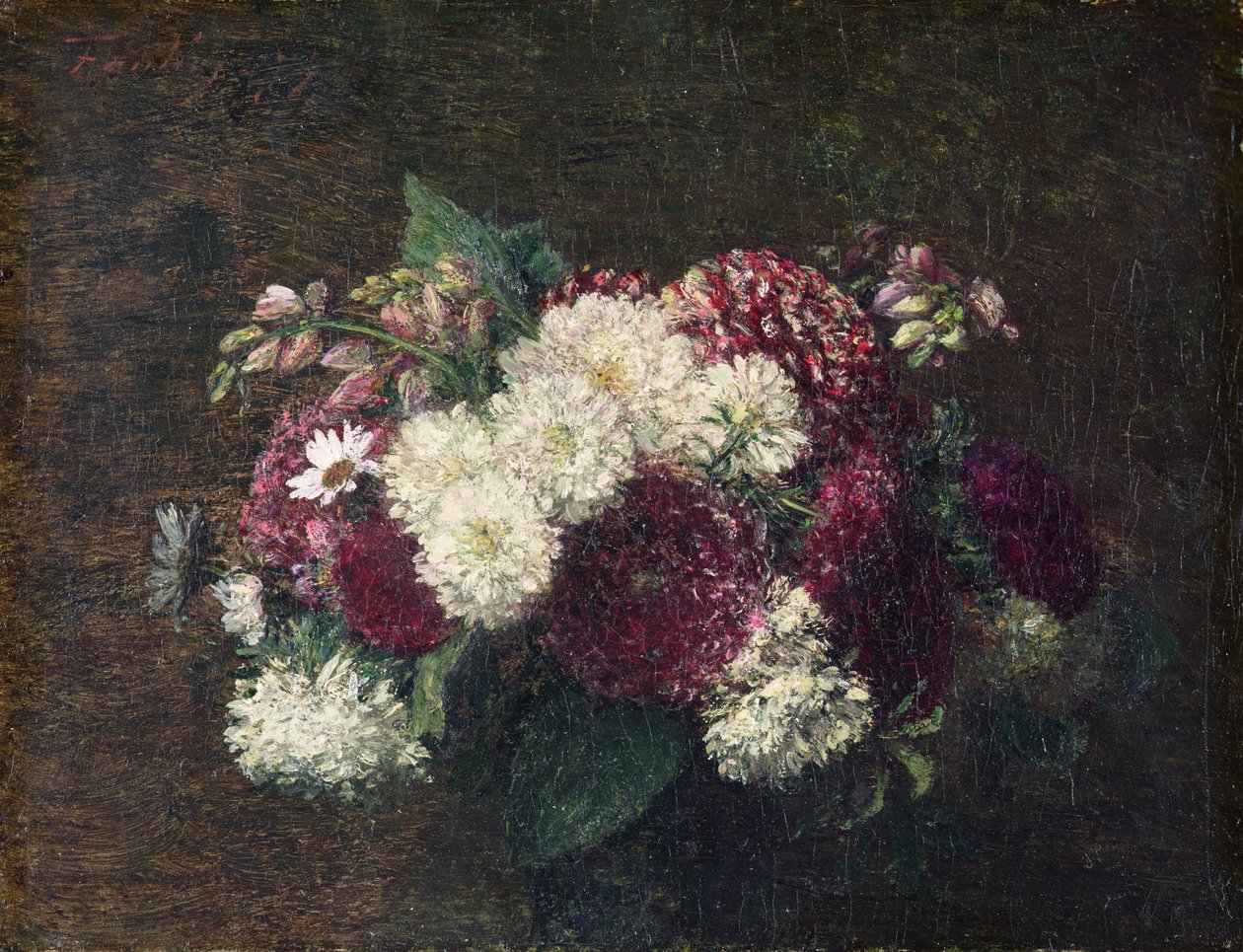 Kerek csokor alkotó: Ignace Henri Jean Fantin Latour