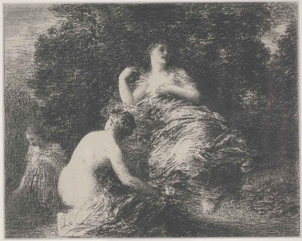 A fürdőzők alkotó: Ignace Henri Jean Fantin Latour