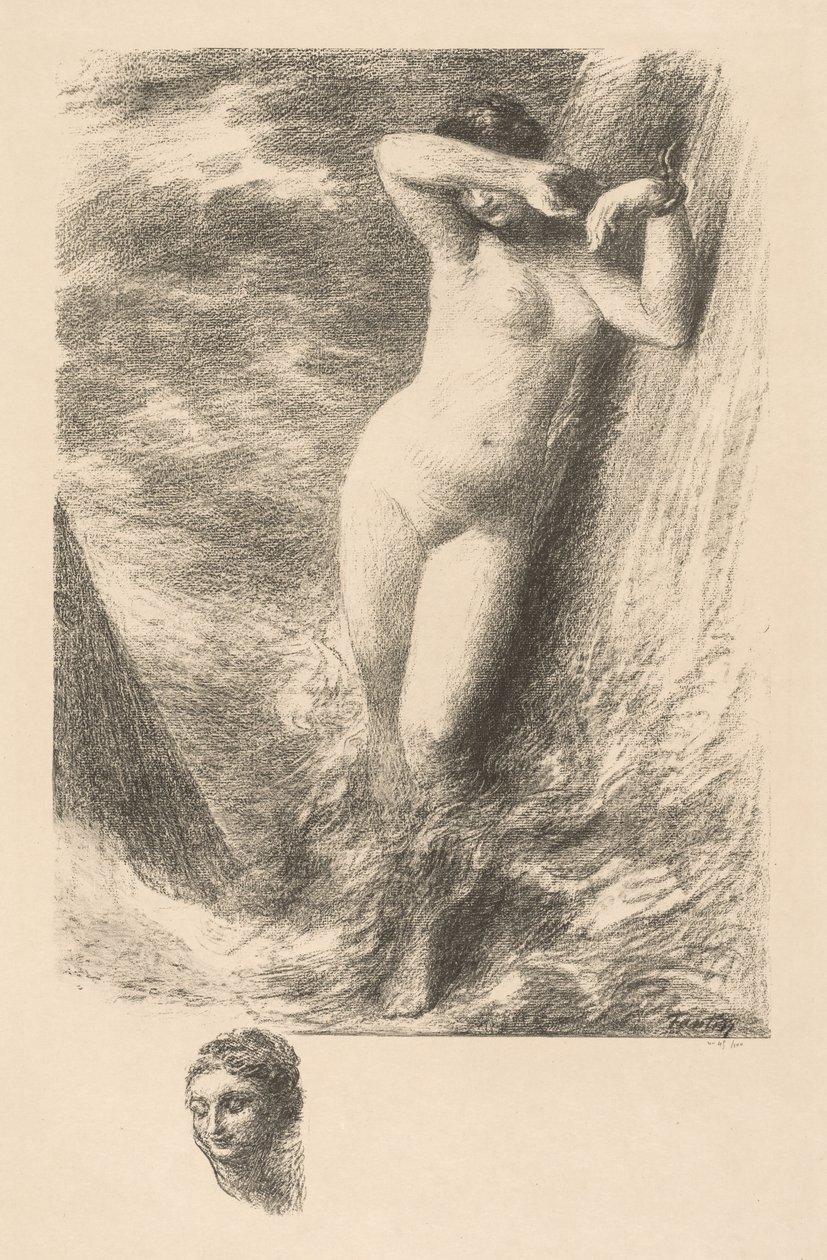 Androméda, 1901. alkotó: Ignace Henri Jean Fantin Latour