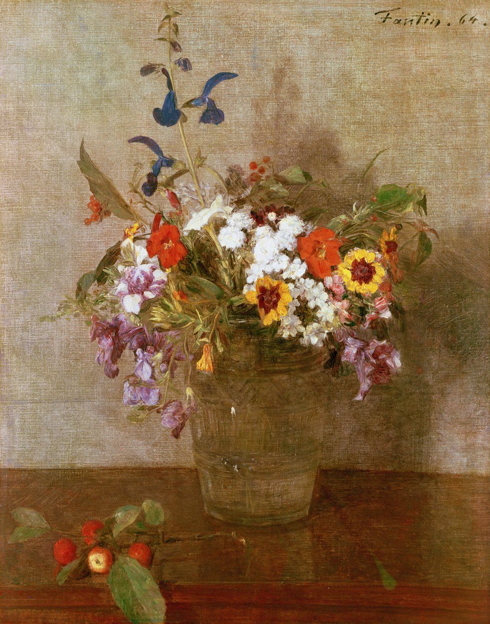 Őszi virágok, 1864 alkotó: Ignace Henri Jean Fantin Latour