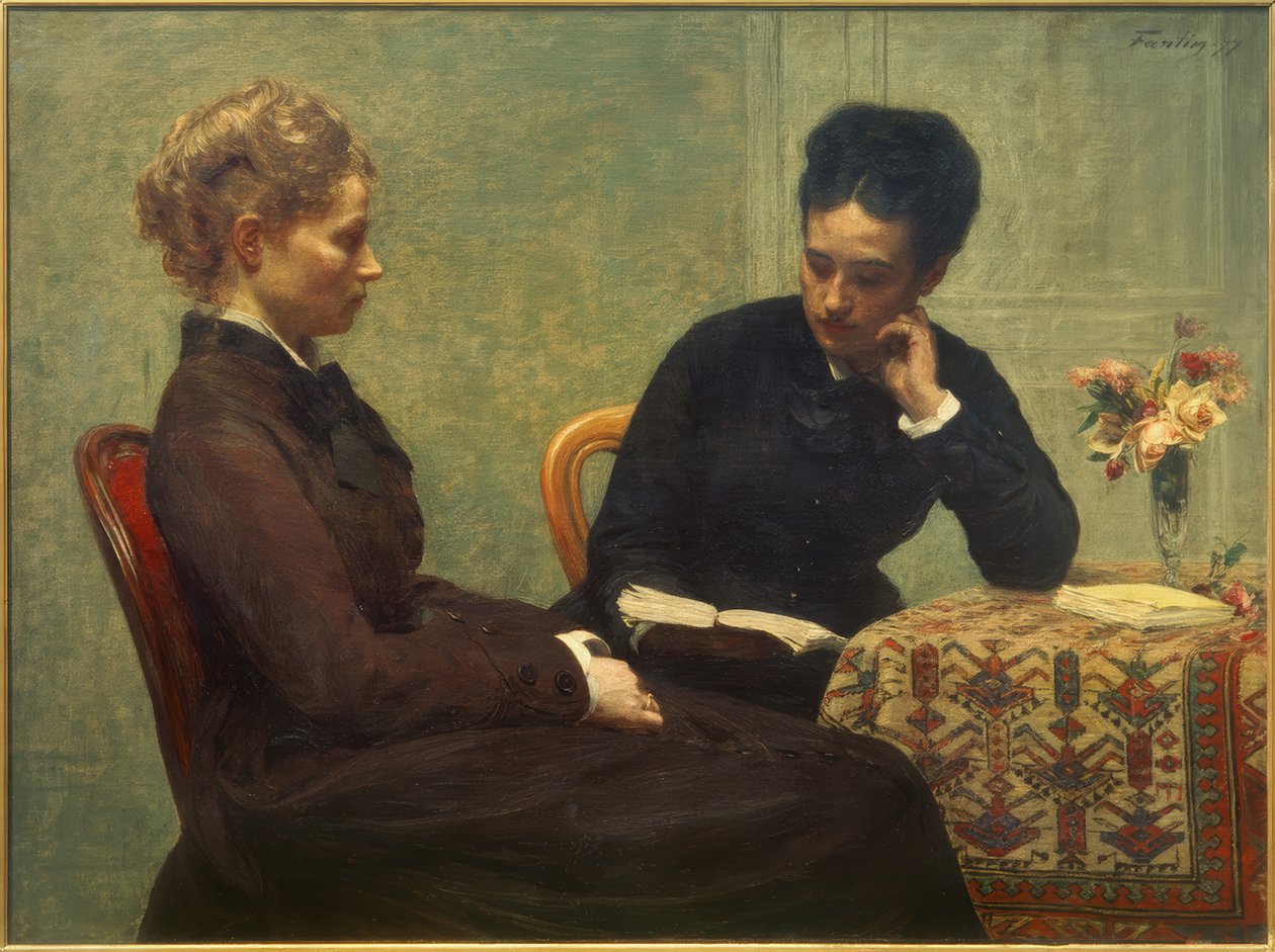 Az előadás alkotó: Ignace Henri Jean Fantin Latour