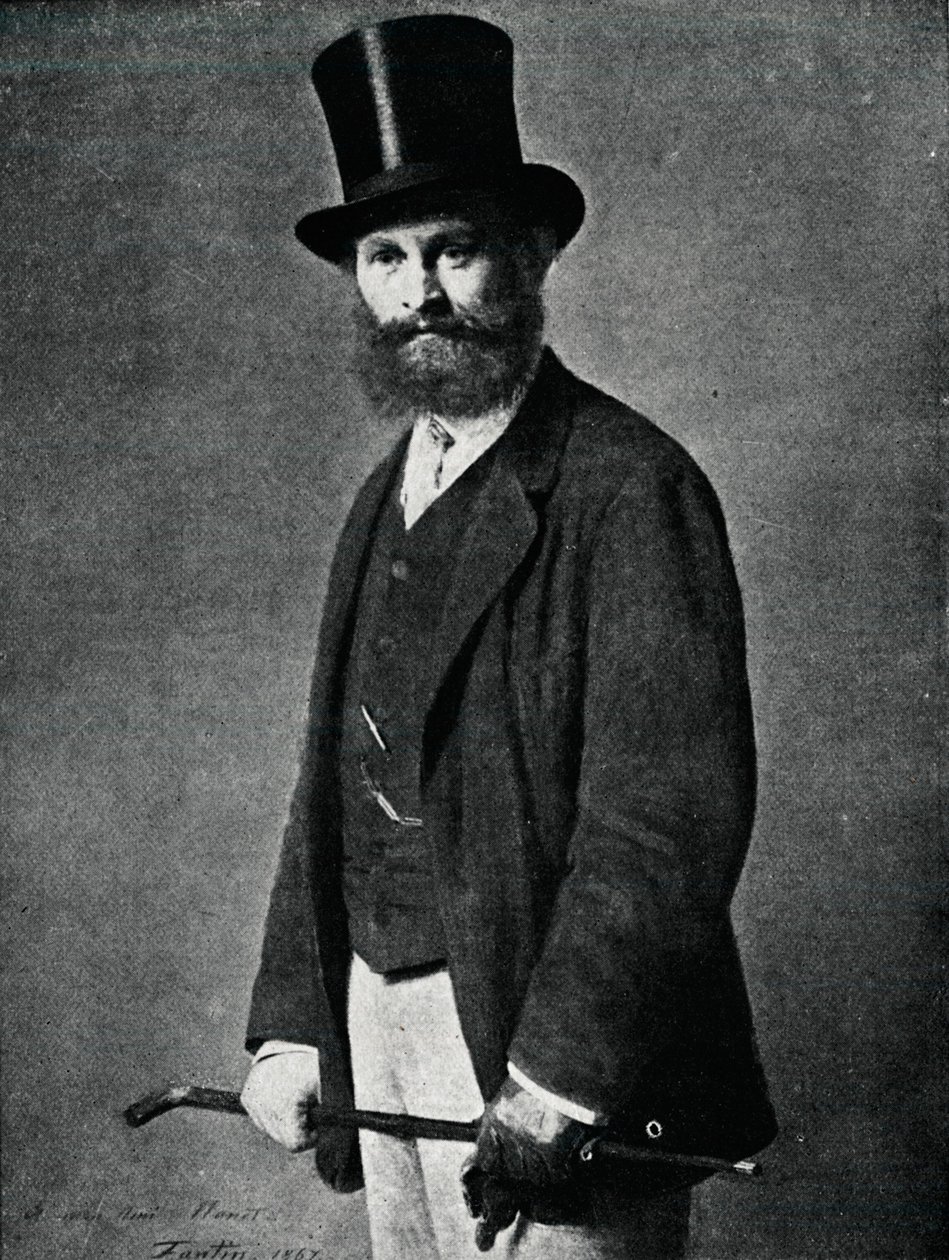 Edouard Manet. Fantin-Latour portréjából, 1901 alkotó: Ignace Henri Jean Fantin Latour