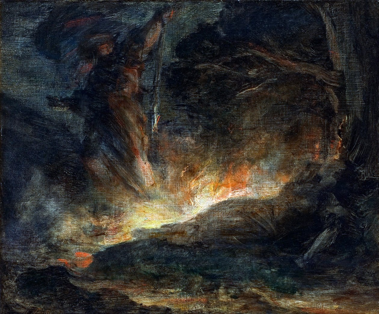 A Valkűr vége, 1877 alkotó: Ignace Henri Jean Fantin Latour