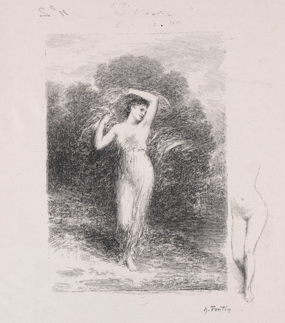 A fiatal beteg. alkotó: Ignace Henri Jean Fantin Latour